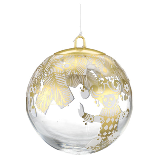 Weihnachtskugel Icarus Hampelmann Rosenthal Weihnachtskugeln aus Glas