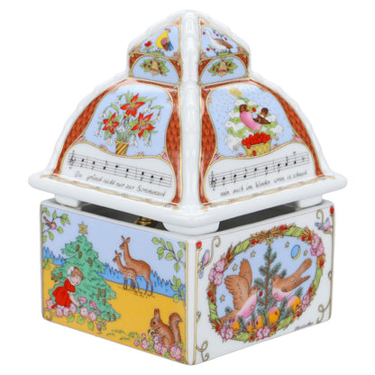 Weihnachtsspieldose O Tannenbaum 1999 in OVP Hutschenreuther Weihnachtsartikel Weihnachtsspieldosen