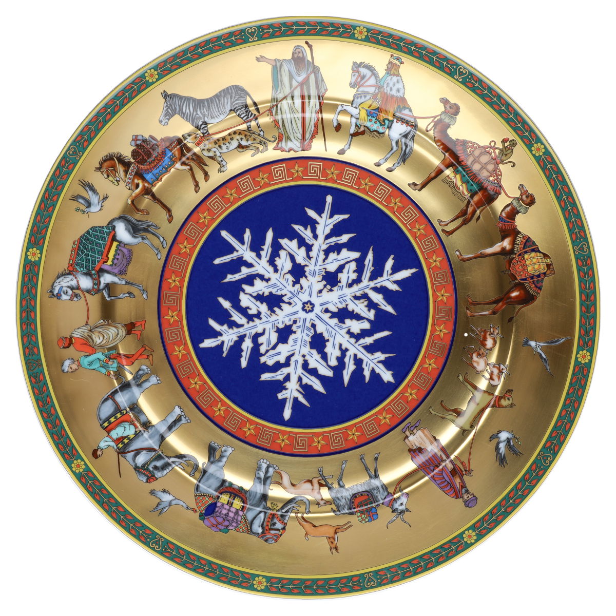 Weihnachtsteller Sammelteller Wandteller 1998 Rosenthal Versace Sammelteller