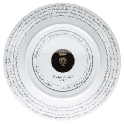 Weihnachtsteller Sammelteller Wandteller 1998 Rosenthal Versace Sammelteller