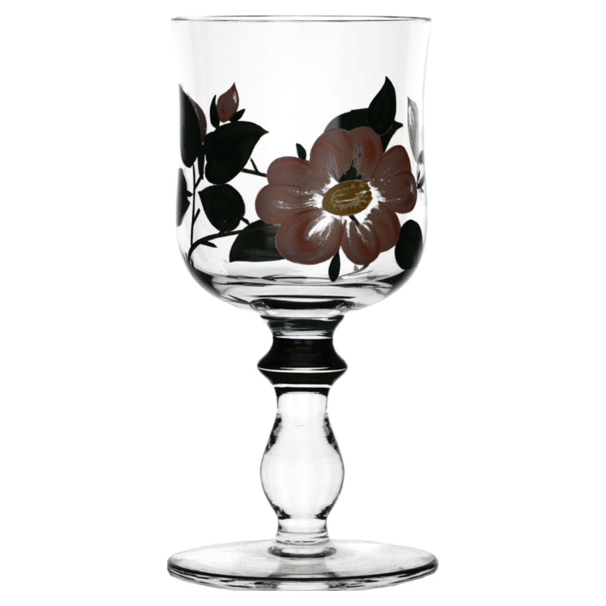 Weißweinglas klein Villeroy & Boch Wildrose (bemalt)