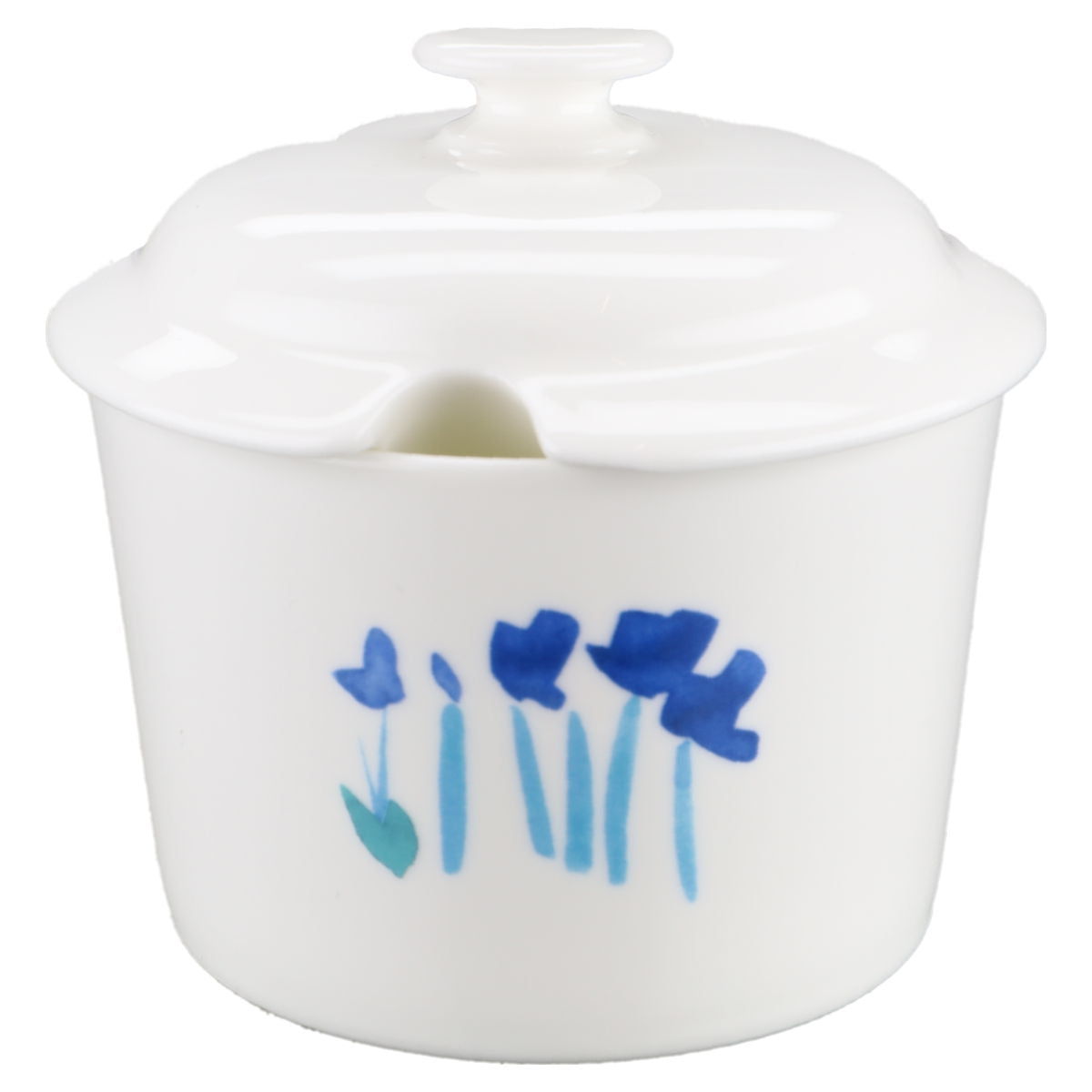 Zuckerdose / Konfitürendose Typ II Dibbern Impression Blau