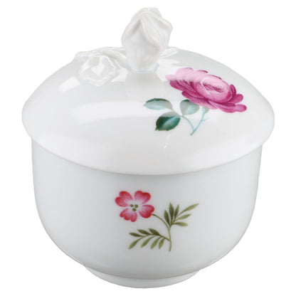 Zuckerdose  Hutschenreuther Maria Theresia Rosa Blüte