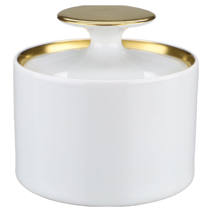 Zuckerdose  Thomas Medaillon Goldrand 5 mm