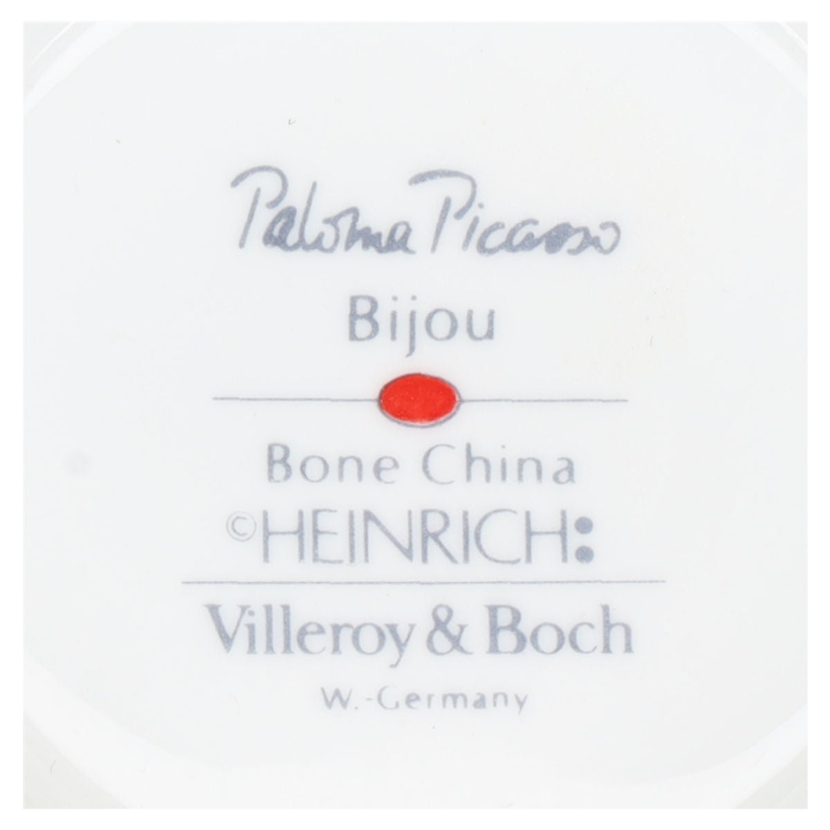 Zuckerdose Bonbonniere Deckeldose Villeroy & Boch Paloma Picasso Bijou