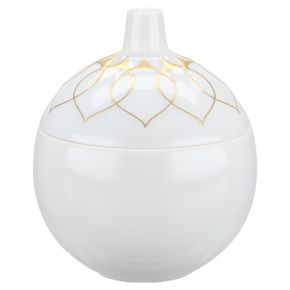 Zuckerdose groß Rosenthal Lotus Goldsilhouette