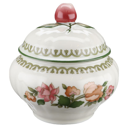Zuckerdose Hutschenreuther Edinburgh Richmond Rose