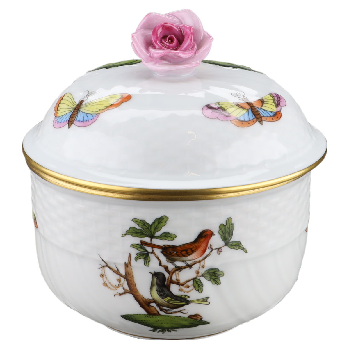 Zuckerdose Modell 1663 Herend Ungarn Rothschild