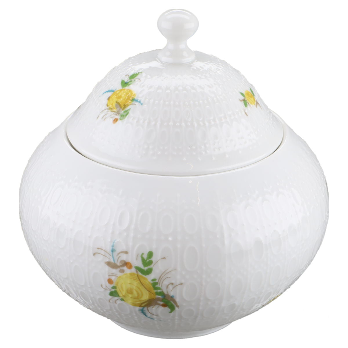 Zuckerdose Rosenthal Romanze Gelbe Rose