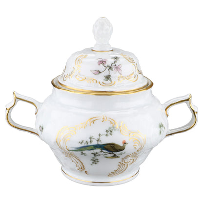 Zuckerdose Rosenthal Sanssouci weiß Voliere