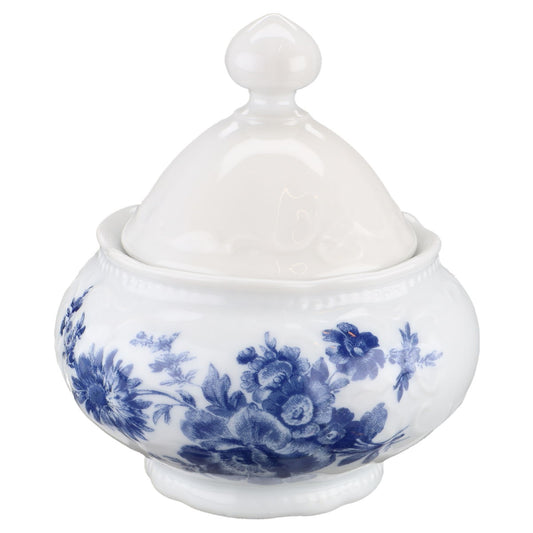 Zuckerdose Seltmann Weiden Wien Blaue Blumen 70735