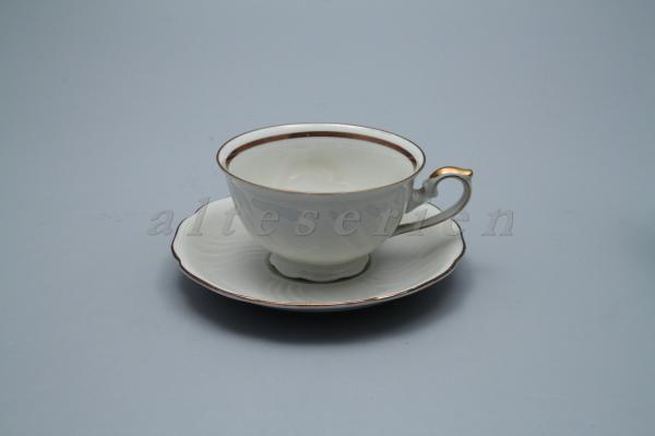 Teetasse mit Untere gerader Henkel