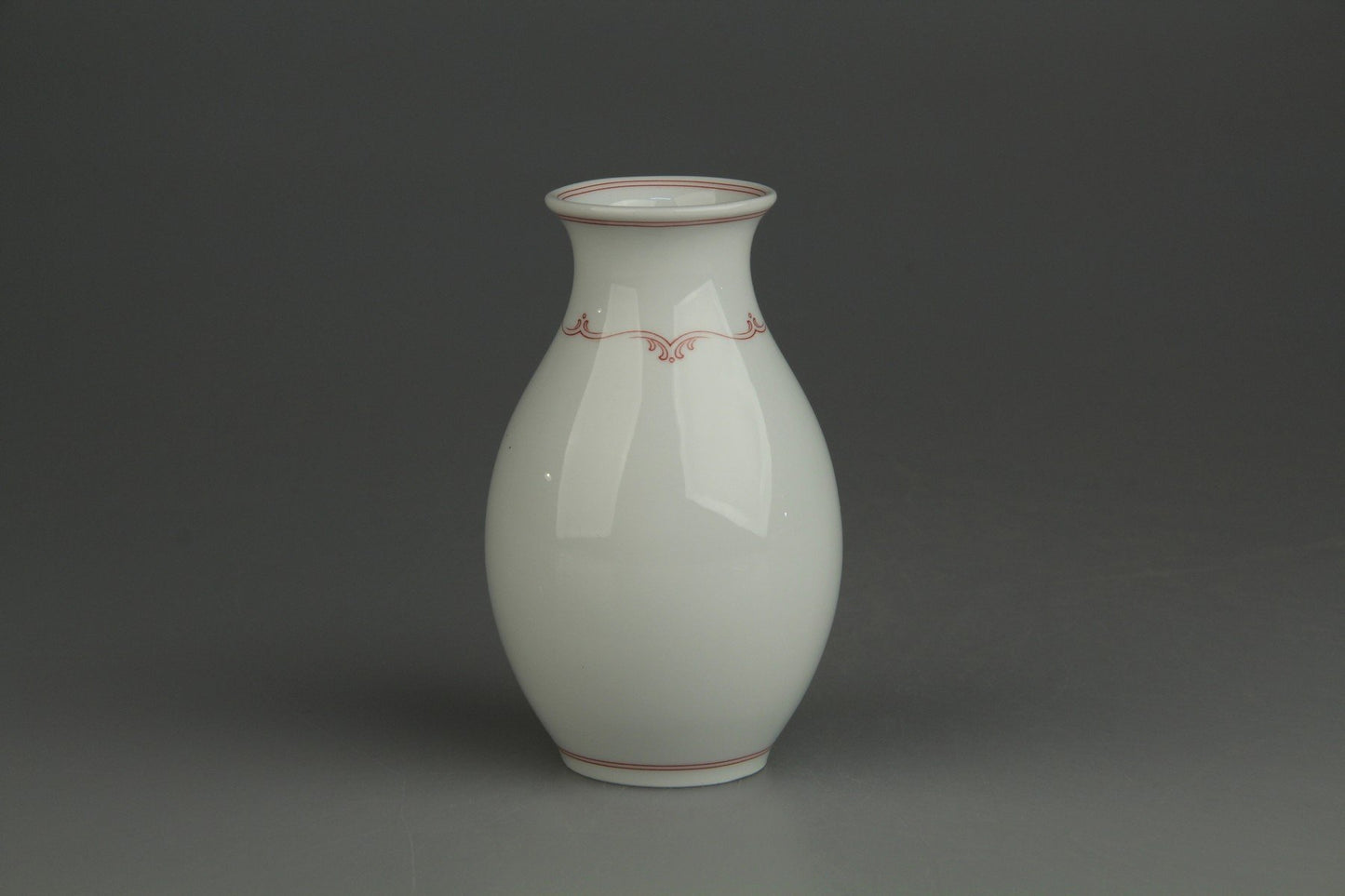 Vase mittelgroß bauchig H 17 cm