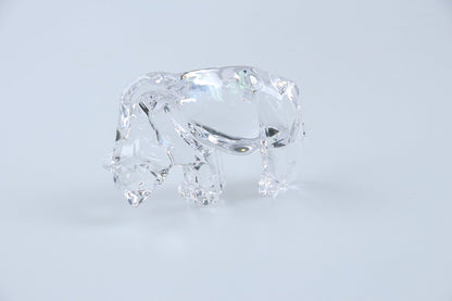 Glasfigur Braunbär