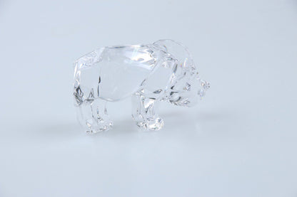 Glasfigur Braunbär