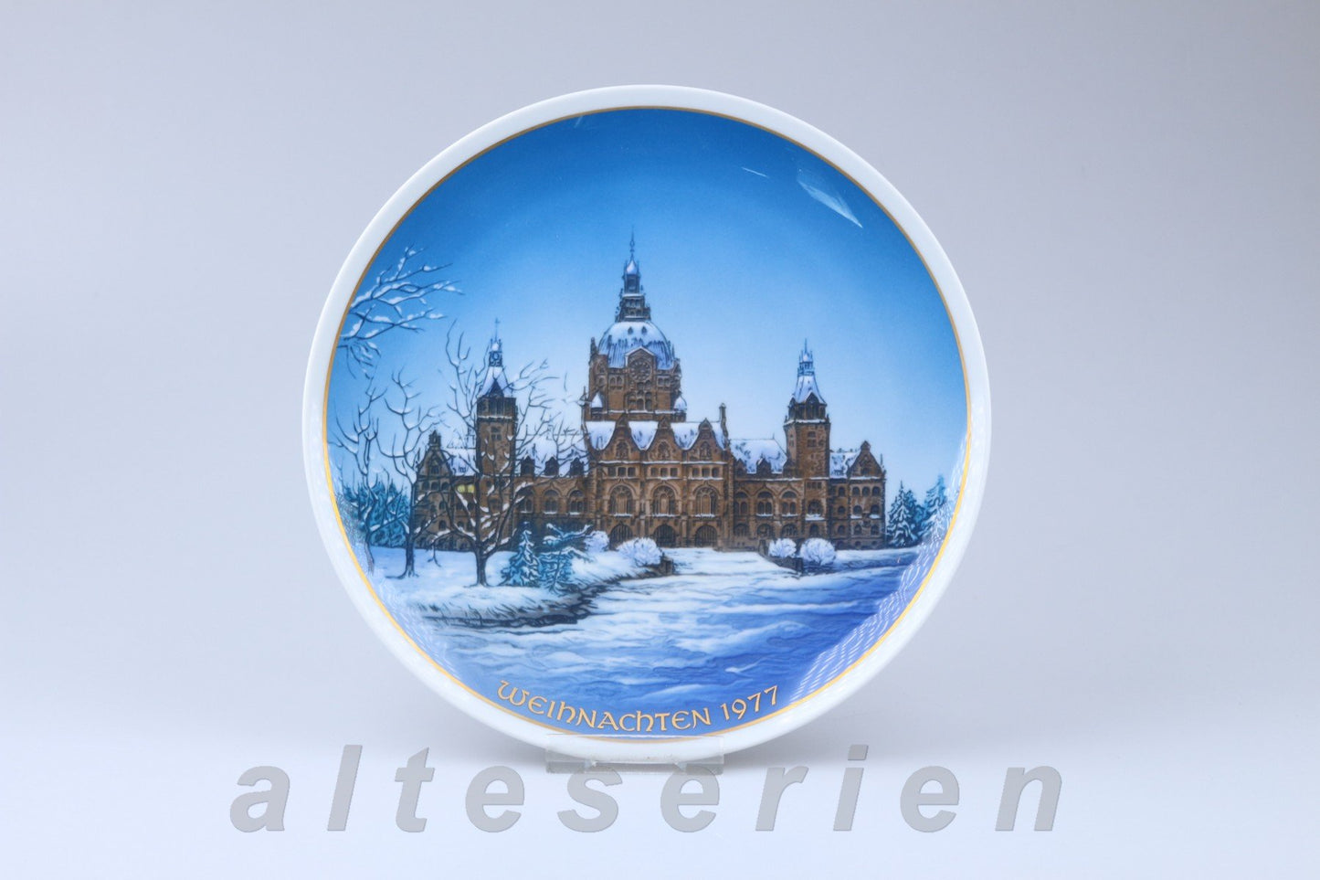 Sammelteller 1977 Rathaus Hannover