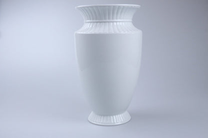 Vase Facettenvase groß Modell  12372 weiß