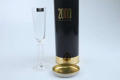 Champagner Glas 2000 in OVP