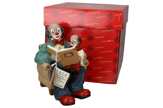 Der Geschichtenerzähler Clown mit OVP Erstausgabe 1998