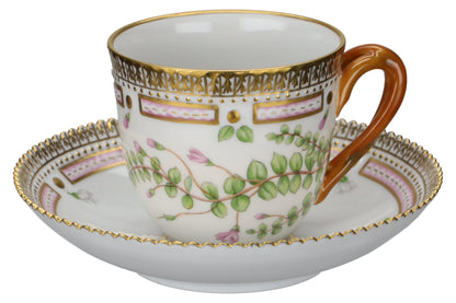 Kaffeetasse mit Untere Anagallis tenella L.