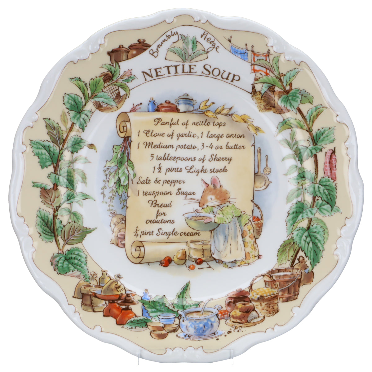 Kuchenteller Nettle Soup