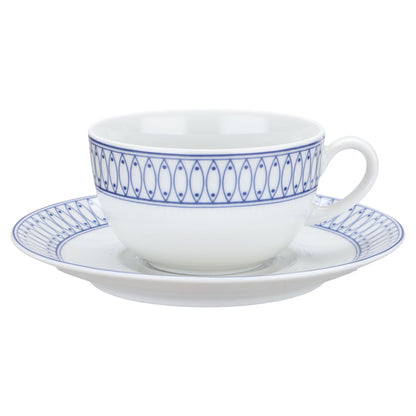 Teetasse mit Untere Diamantendekor