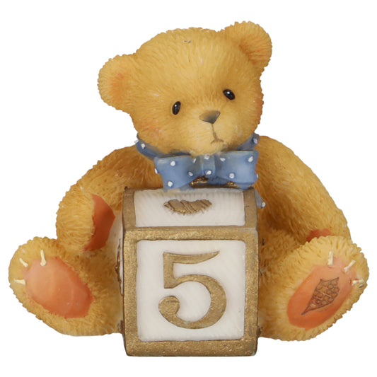 Teddy Bear Number 5 Block Mini 302872