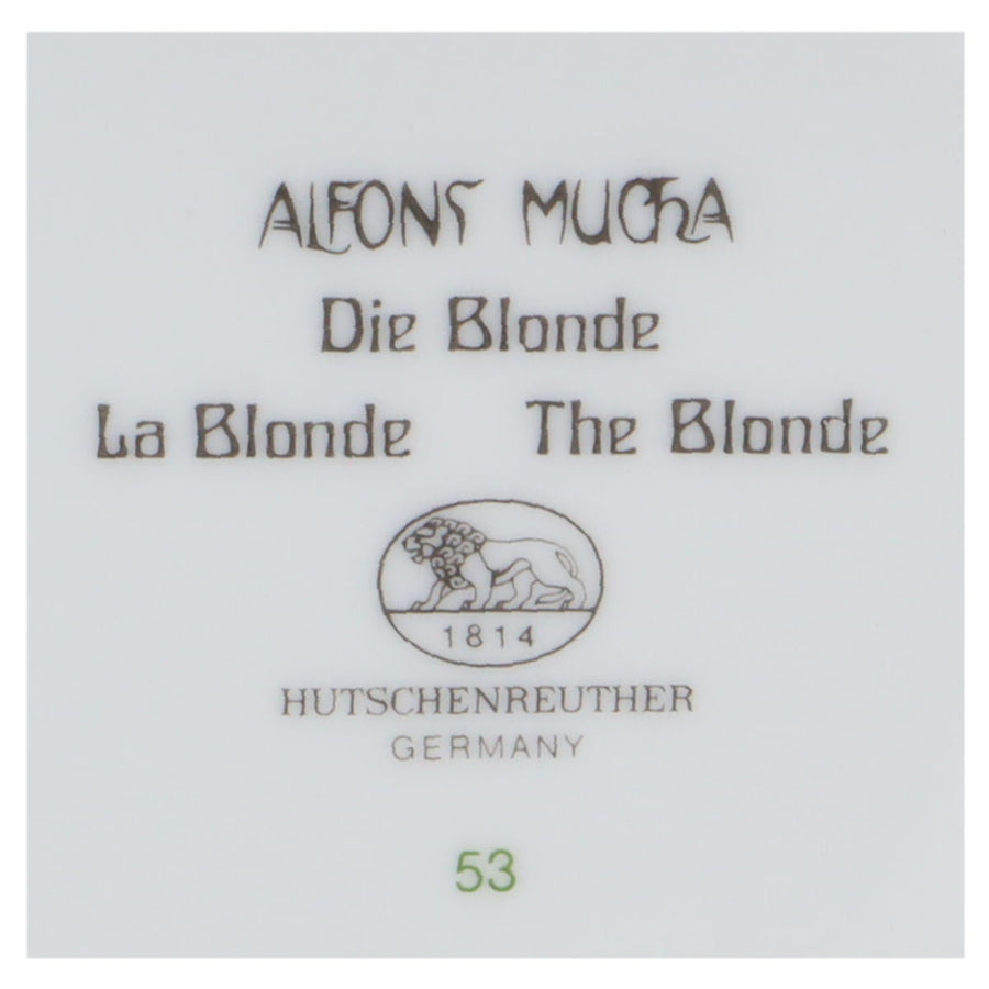 Deckeldose Alfons Mucha Die Blonde
