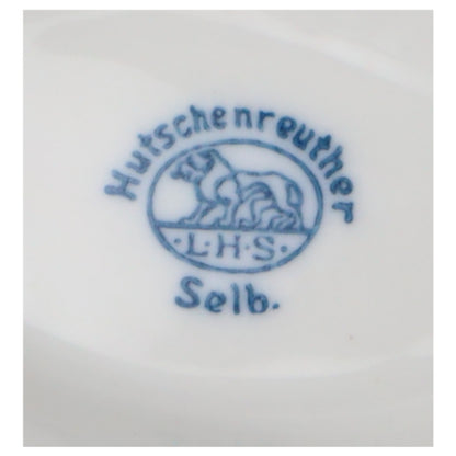 Sauciere mit Teller einteilig alte Form