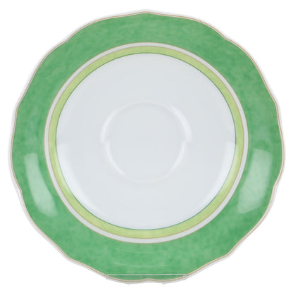 Kaffeetasse mit Untere (Dekor: Green)