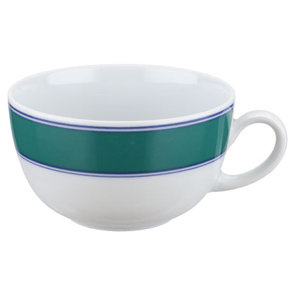 Teetasse - Grüner Rand