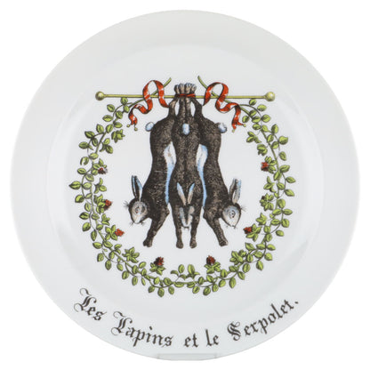 Speiseteller klein Les Lapins et le Serpolet