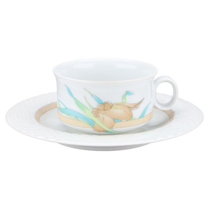 Teetasse mit Untere