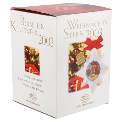 Weihnachtsstern 2003 - Kerzenschein