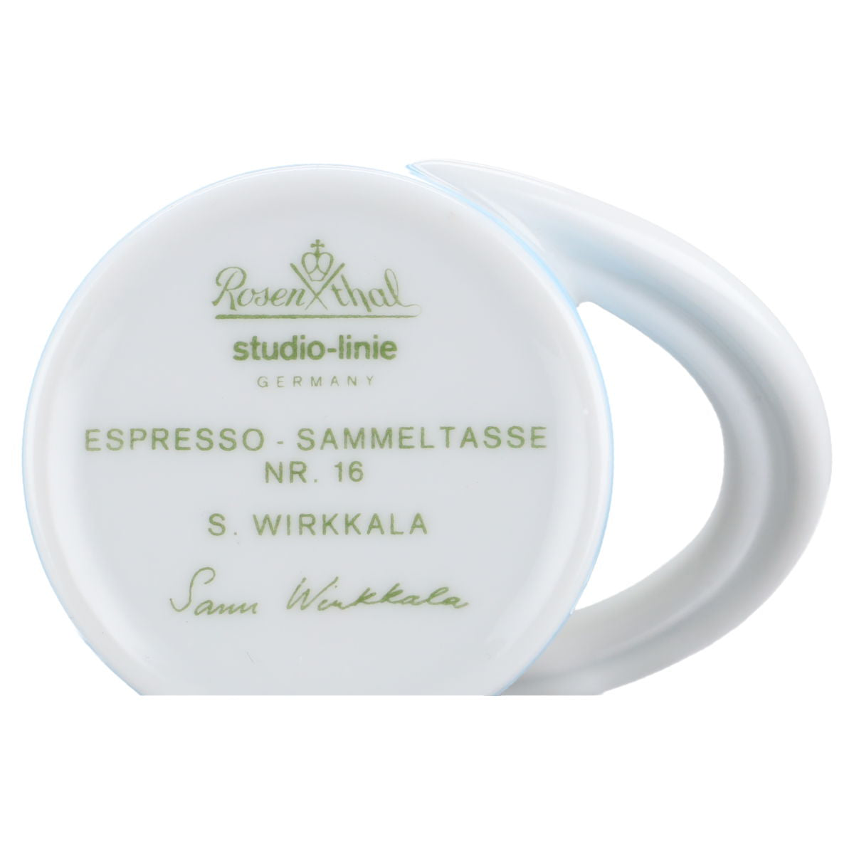 Espressotasse mit Untere - Nr. 16