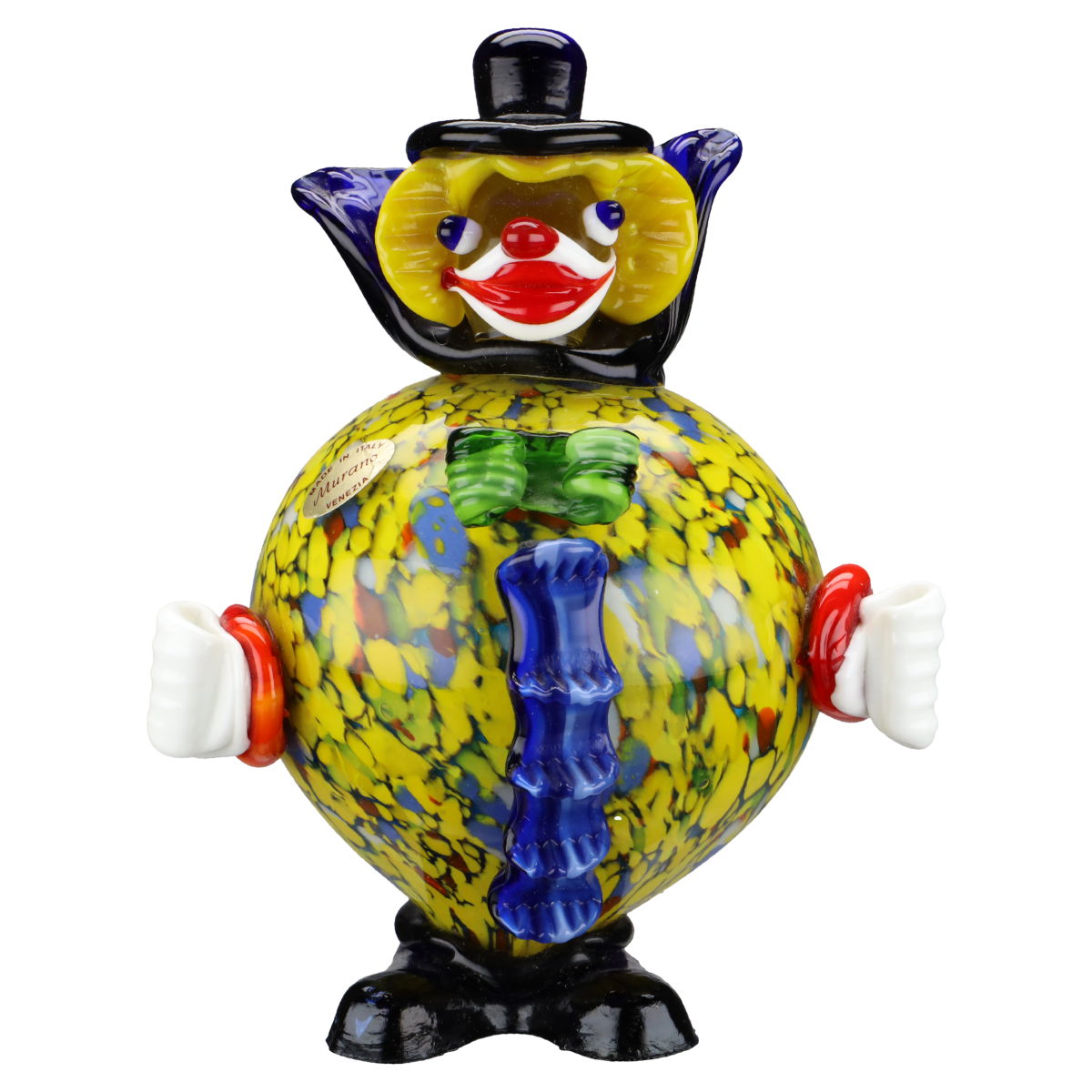 Figur Clown dick Höhe 17,5 cm