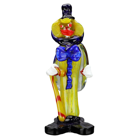 Figur Clown mit Stock Höhe 28 cm