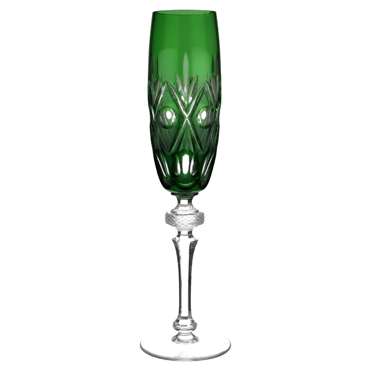Sektglas Sektrömer Smaragdgrün
