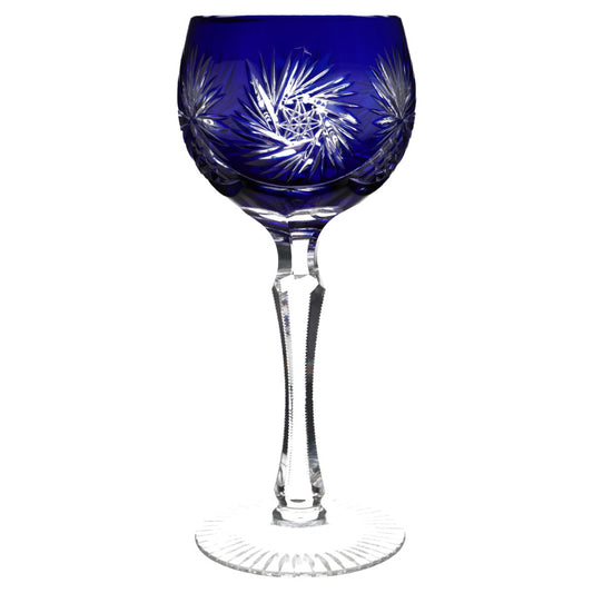 Rotweinglas Kobaltblau