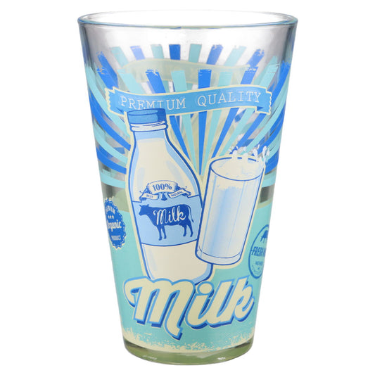 Wasserglas groß Milchglas