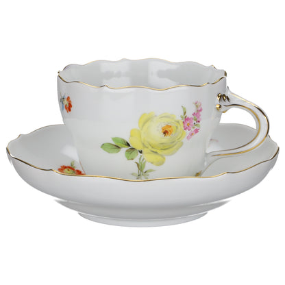 Kaffeetasse mit Untere - Gelbe Rose