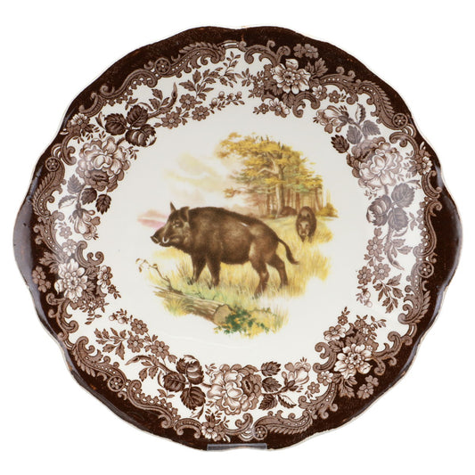 Kuchenplatte mit Griffen Wildschwein