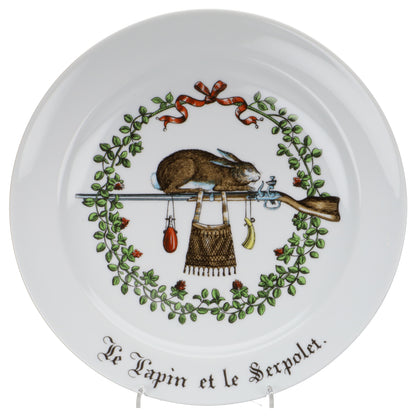 Kuchenteller Le Lapin et le Serpolet