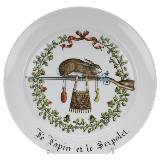 Speiseteller Le Lapin et le Serpolet