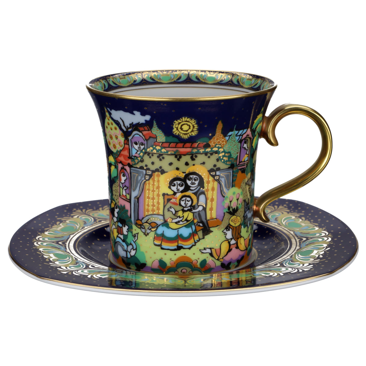 Kaffeetasse mit Untere - Stille Nacht Heilige Nacht 1995