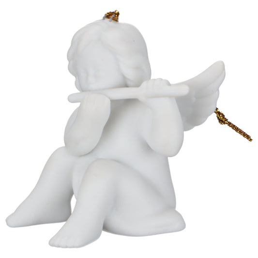 Figur Engel mit Flöte