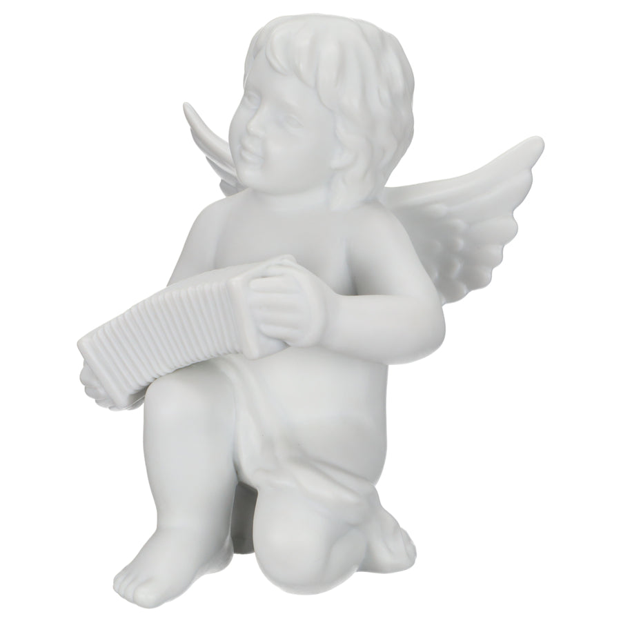 Figur Engel mit Ziehharmonika klein