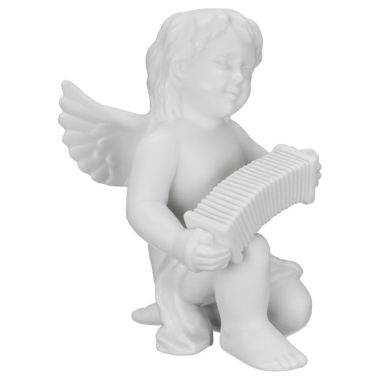 Figur Engel mit Ziehharmonika klein