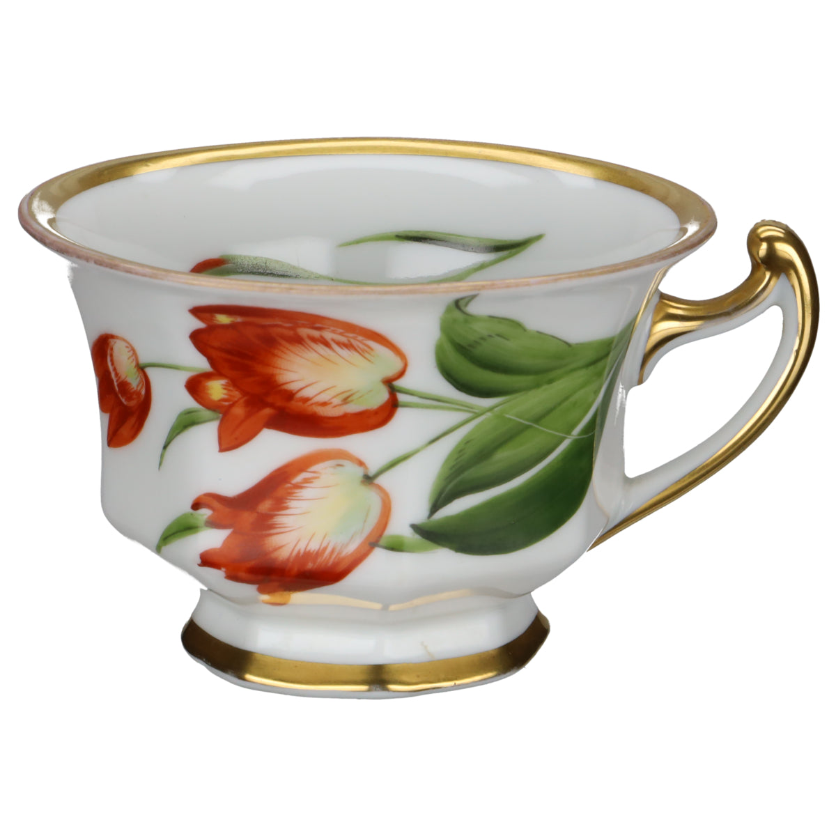 Kaffeetasse mit Untere Rote Tulpe