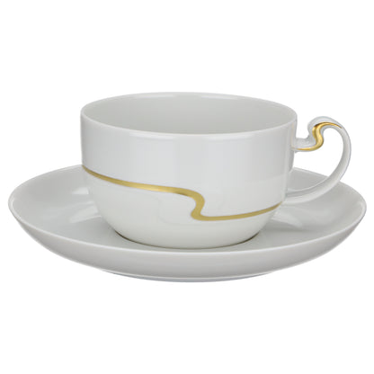 Teetasse mit Untere